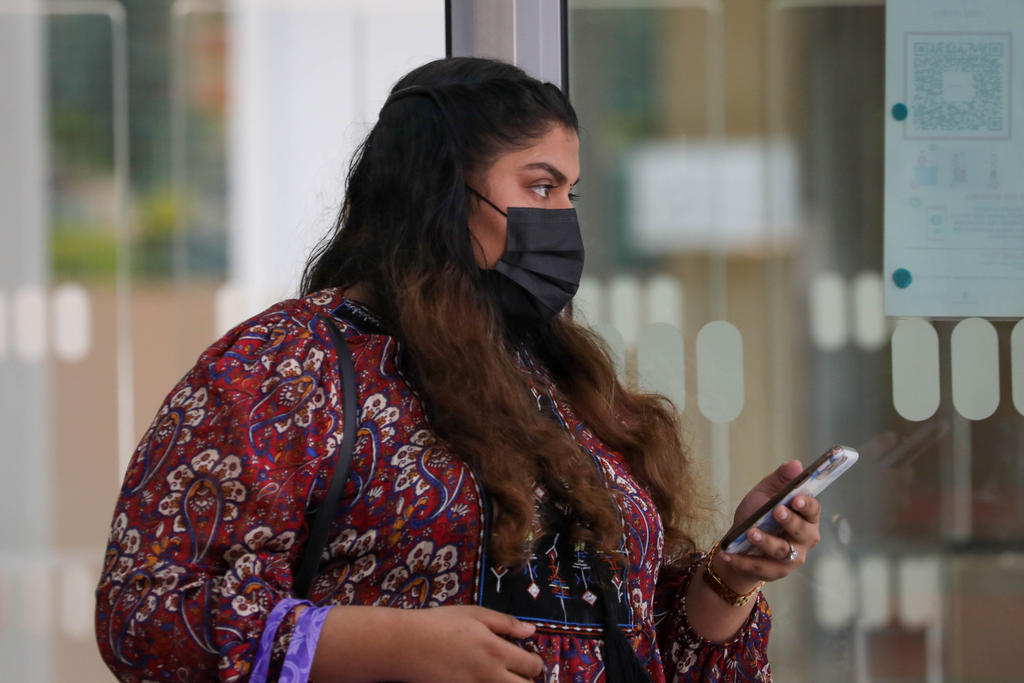 Janani Kalaychelvam, 24, pleaded guilty to one charge of contravening Covid-19 laws. Another two similar charges will be taken into consideration for sentencing on October 5. u00e2u20acu2022 TODAY pic