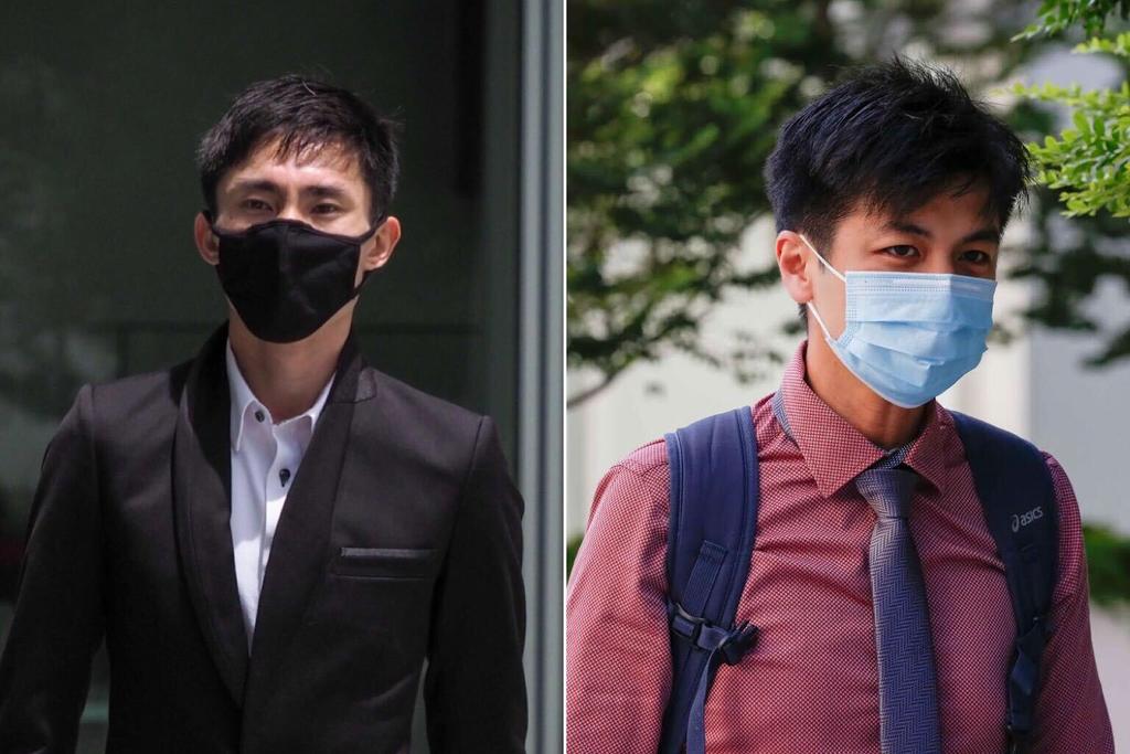 Soh Rui Yong (left) has to pay S$180,000 in damages to Dr Ashley Liew after losing a defamation suit. u00e2u20acu201d TODAY pic