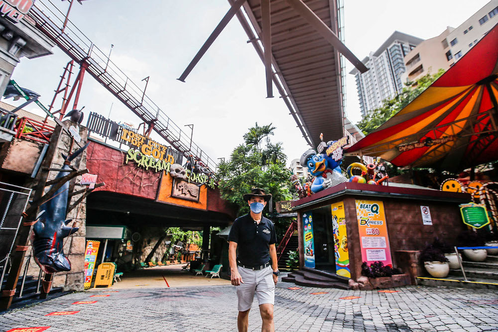 Sunway Theme Parks executive director Calvin Ho said they took the opportunity to refurbish the whole place during the closure. u00e2u20acu201d Picture by Hari Anggara 