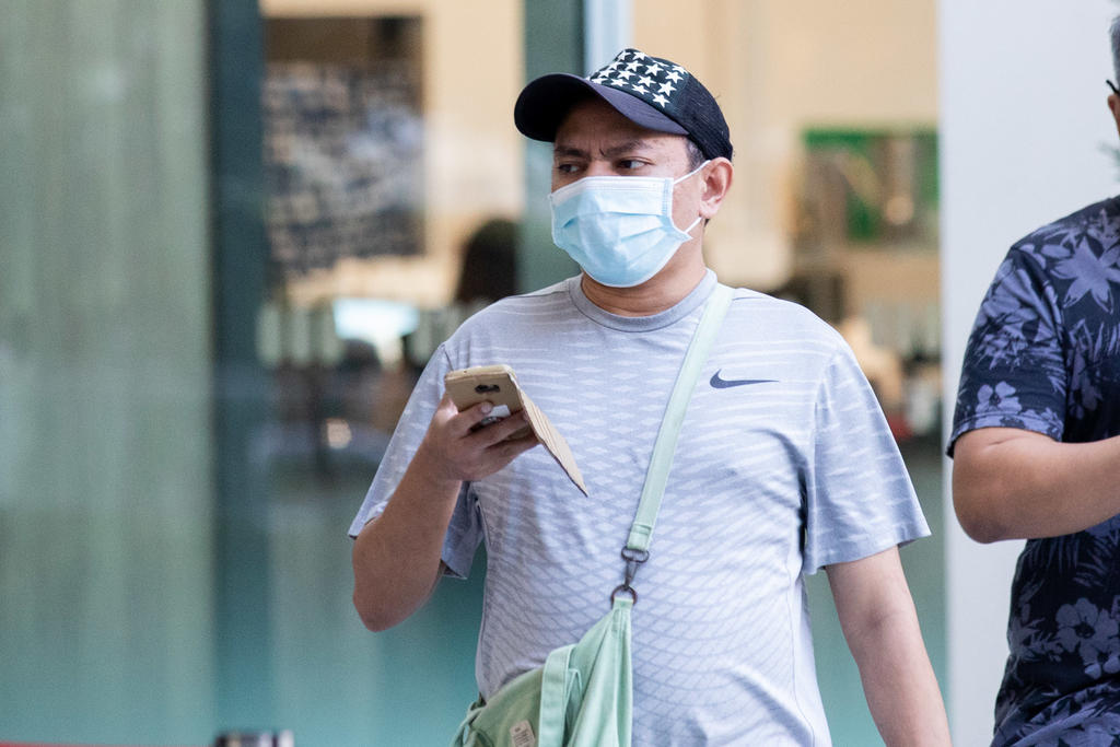 Muhamad Ali Anafiah Jumadi pictured outside the State Courts on September 9, 2021. u00e2u20acu2022 TODAY pic