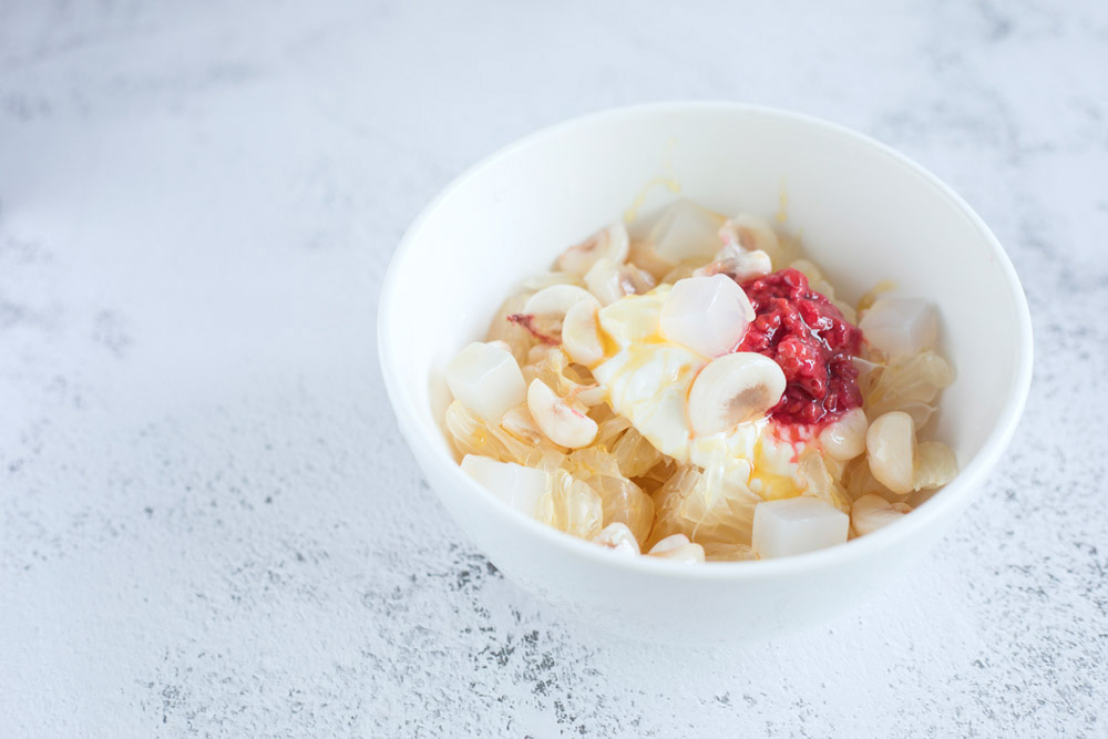 A fairytale bowl, pretty and pristine.