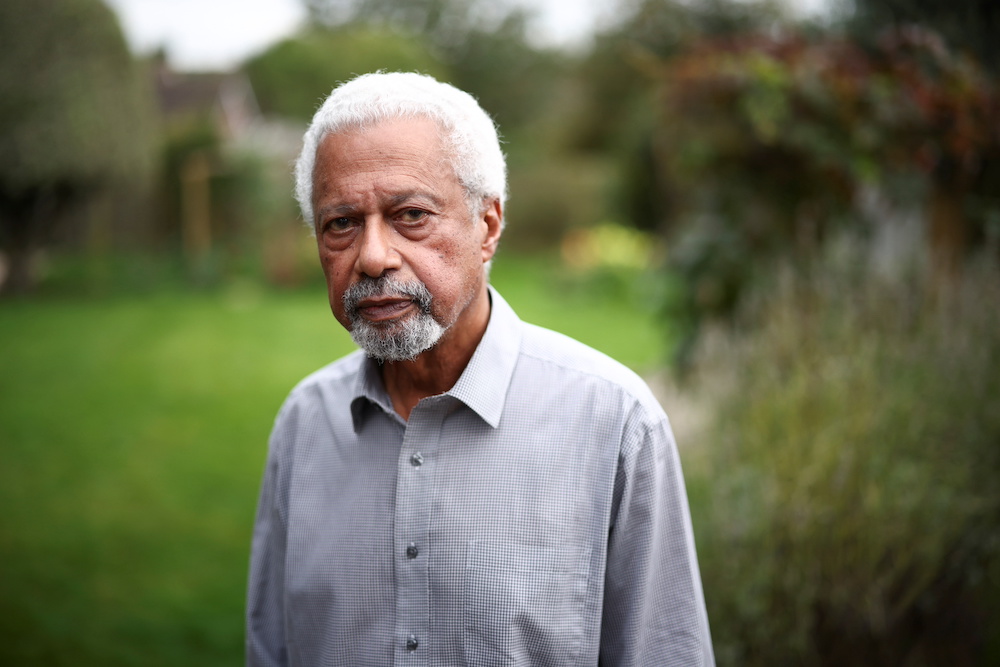 Tanzanian novelist Abdulrazak Gurnah, winner of the 2021 Nobel Prize for Literature, poses at his home in Canterbury, Britain October 7, 2021. u00e2u20acu201d Reuters pic
