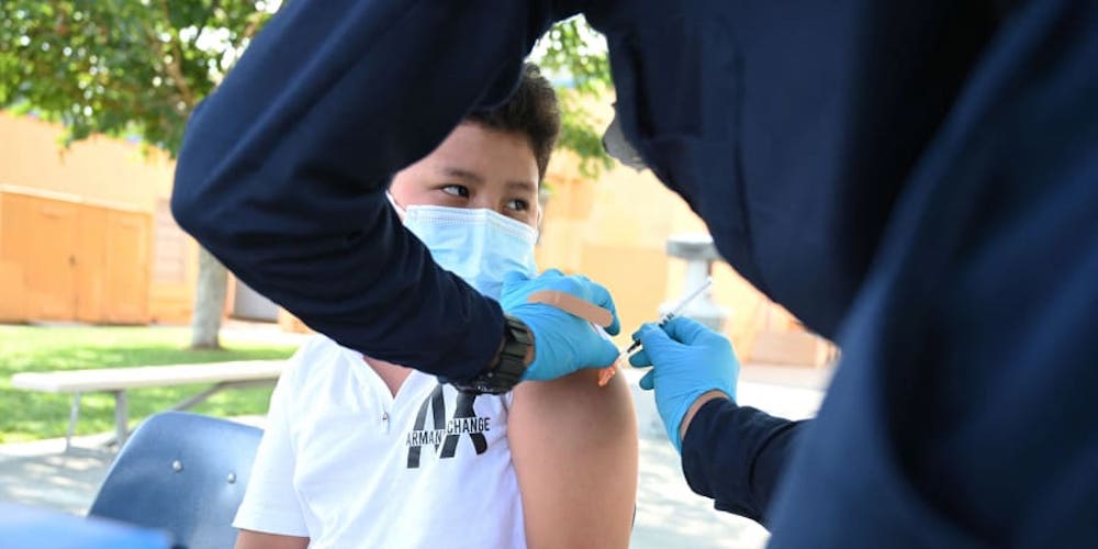 While many countries have begun vaccinating adolescents aged 12 and older very few have extended jabs to children younger than that. u00e2u20acu201d AFP pic