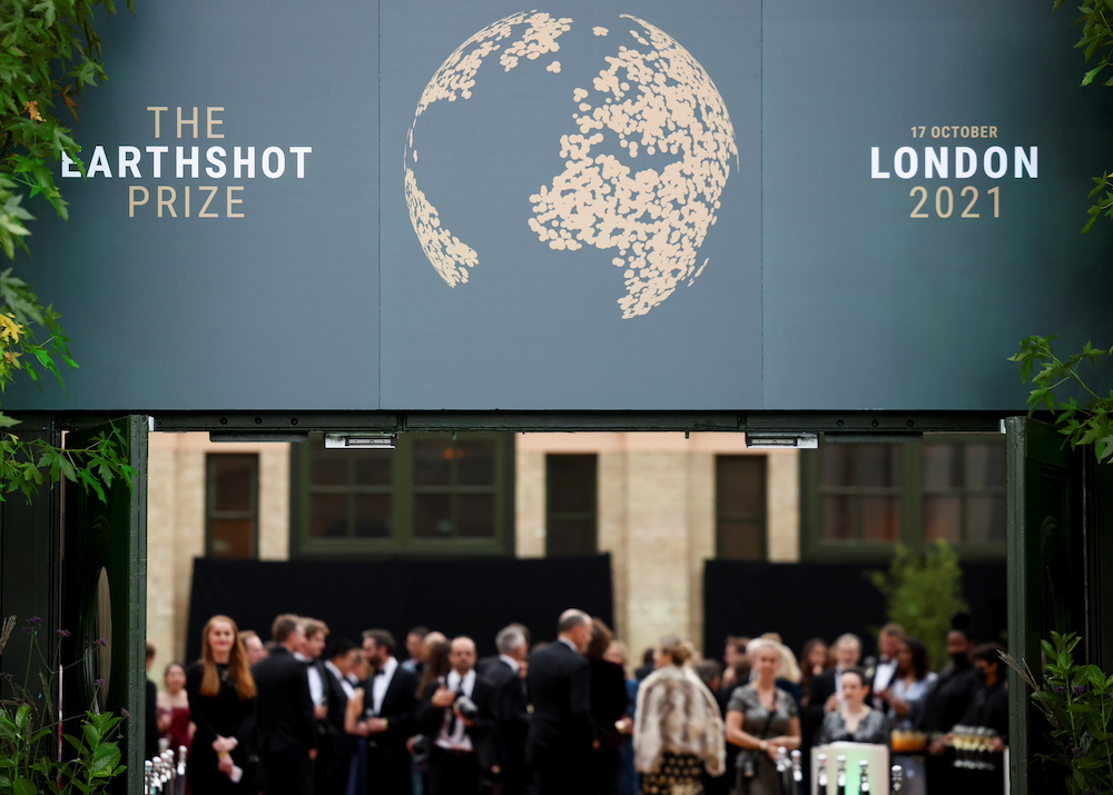 People arrive at the Earthshot awards ceremony in London, Britain October 18, 2021. u00e2u20acu201d Reuters pic