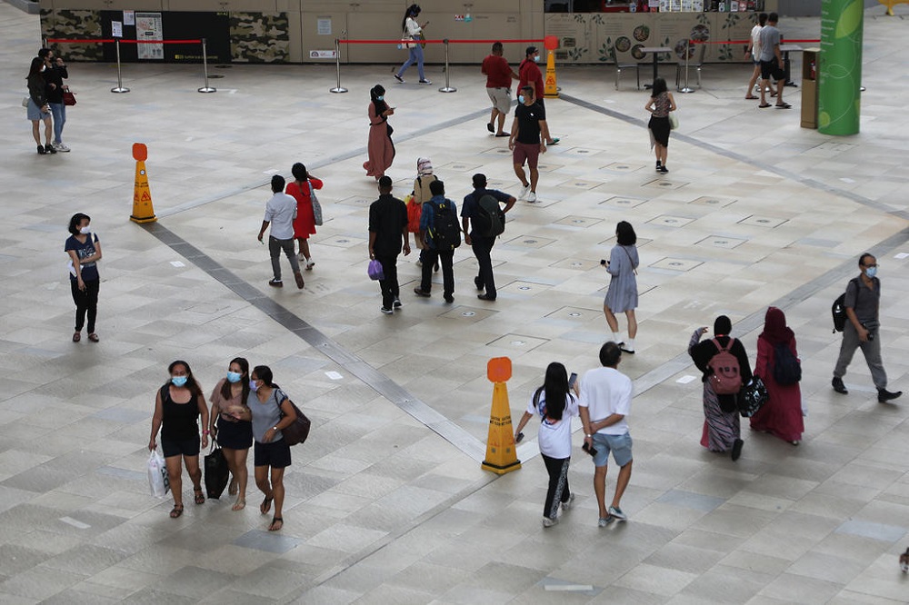 As of Saturday, 82 per cent of the population have been fully vaccinated and 85 per cent have received at least one dose. u00e2u20acu201d TODAY pic