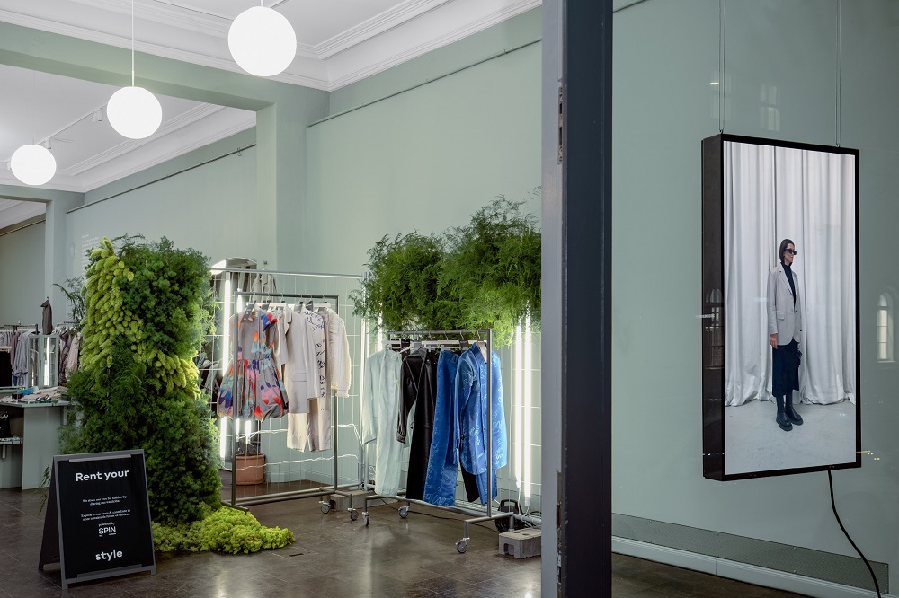 The H&M Mitte Garten store is offering an innovative blockchain-based clothing rental service. u00e2u20acu201d Picture courtesy of Business Wire via ETX Studio