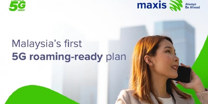 According to the telco, Maxis customers can roam on 5G networks at the same charge as 4G data roaming. u00e2u20acu2022 SoyaCincau pic