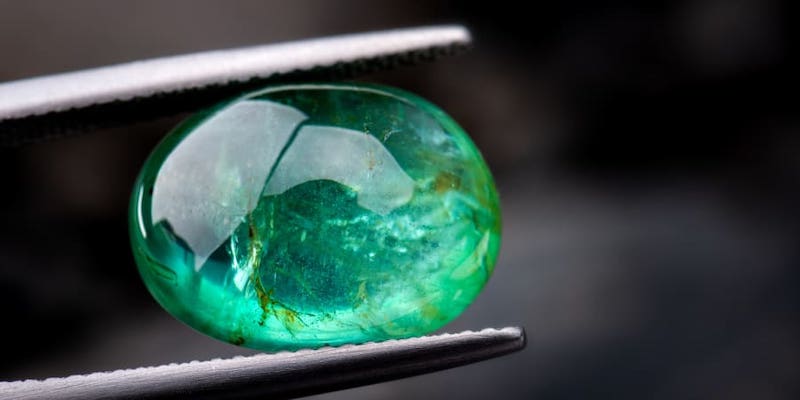 Jade is a stone that's particularly popular in cosmetics for its anti-aging benefits. u00e2u20acu201dNopadol Uengbunchoo / Getty Images pic