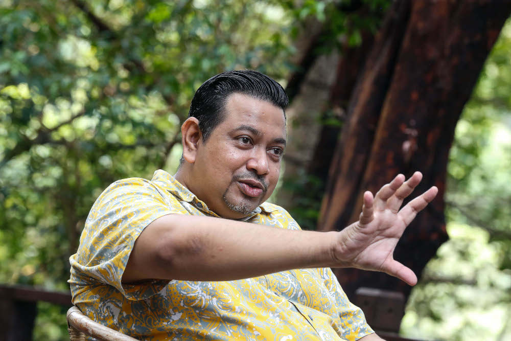 ICCA Asia Pacific chapter chairman Ashwin Gunasekeran pictured during an interview at Tropical Spice Garden, October 25, 2021. u00e2u20acu201d Picture by Sayuti Zainudin