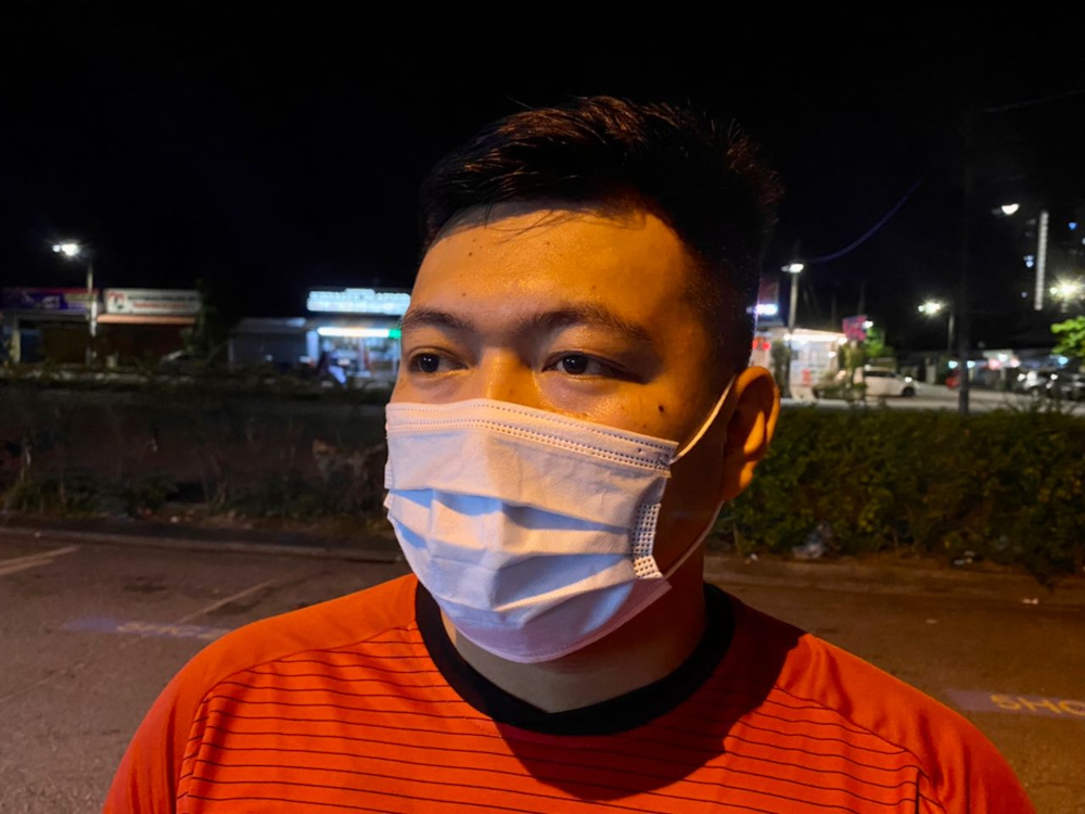 Sarawakian Rekan Ligong, 32, welcomes the government’s lifting of travel restrictions. — Picture by Ben Tan