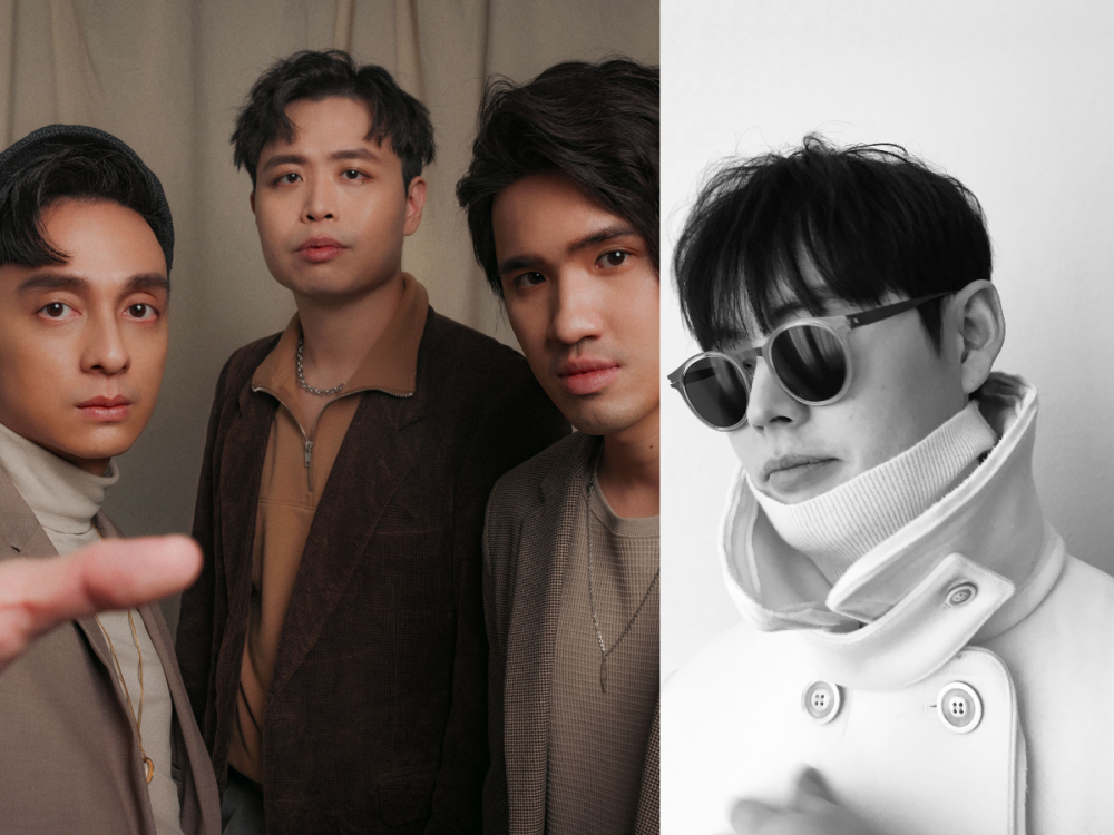 Local pop song production trio, MFMF. (left) is collaborating with South Korean RnB singer-songwriter, Jimmy Brown (right) in one of the tracks for their u00e2u20acu02dcRinduu00e2u20acu2122 trilogy. u00e2u20acu201d Picture courtesy of MFMF
