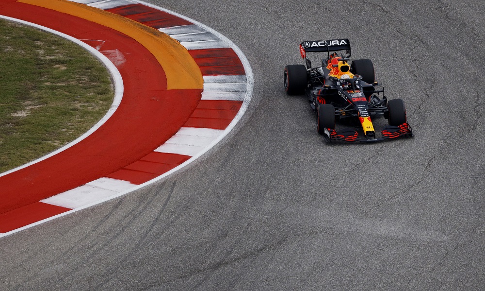 Red Bull's Max Verstappen during a practice session at Circuit of the Americas in Austin, Texas October 22, 2021. u00e2u20acu2022 Reuters pic