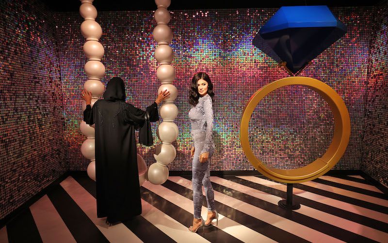 A waxwork of US model Kylle Jenner is unveiled at the newly opened Madame Tussauds in Dubai, on October 18, 2021. u00e2u20acu201d ETX Studio pic