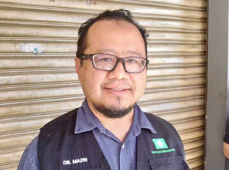 PAS central committee member Mohd Mazri Yahya, October 8, 2021. u00e2u20acu201d Picture by Ben Tan