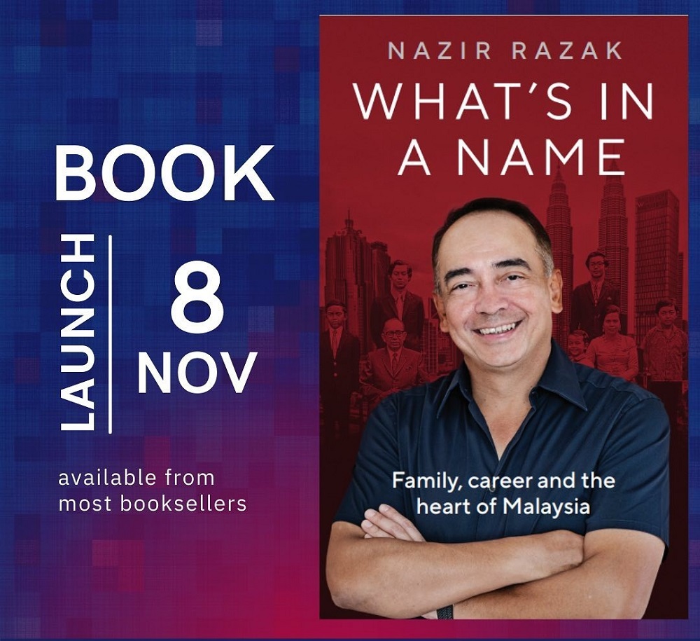 Nazir's book can be ordered online via his official website. u00e2u20acu2022 Picture via Instagram/nazir.razak