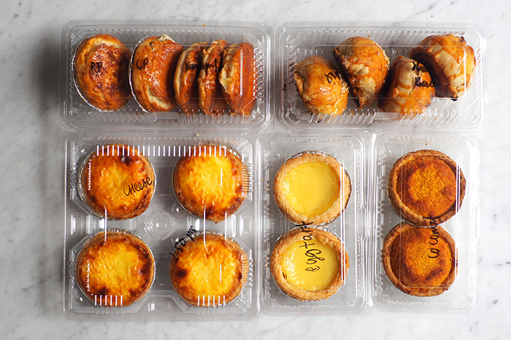 You can buy a selection of pastries at the shop or join one of their group orders when they open it up