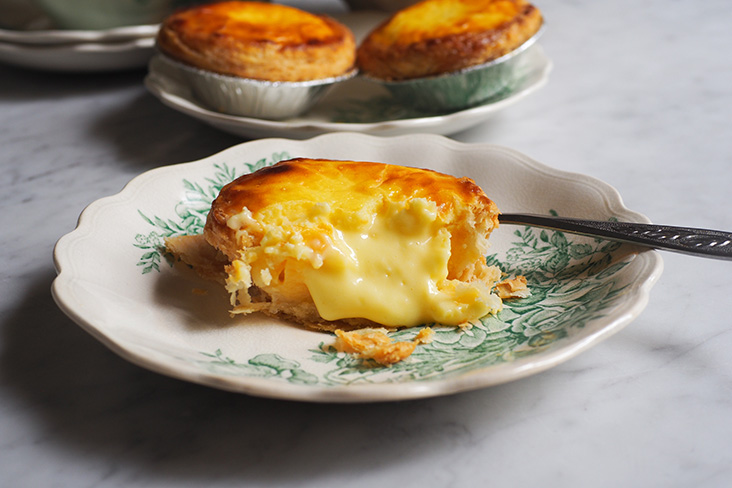 You get an oozing flowing centre of cheese filling for these tarts
