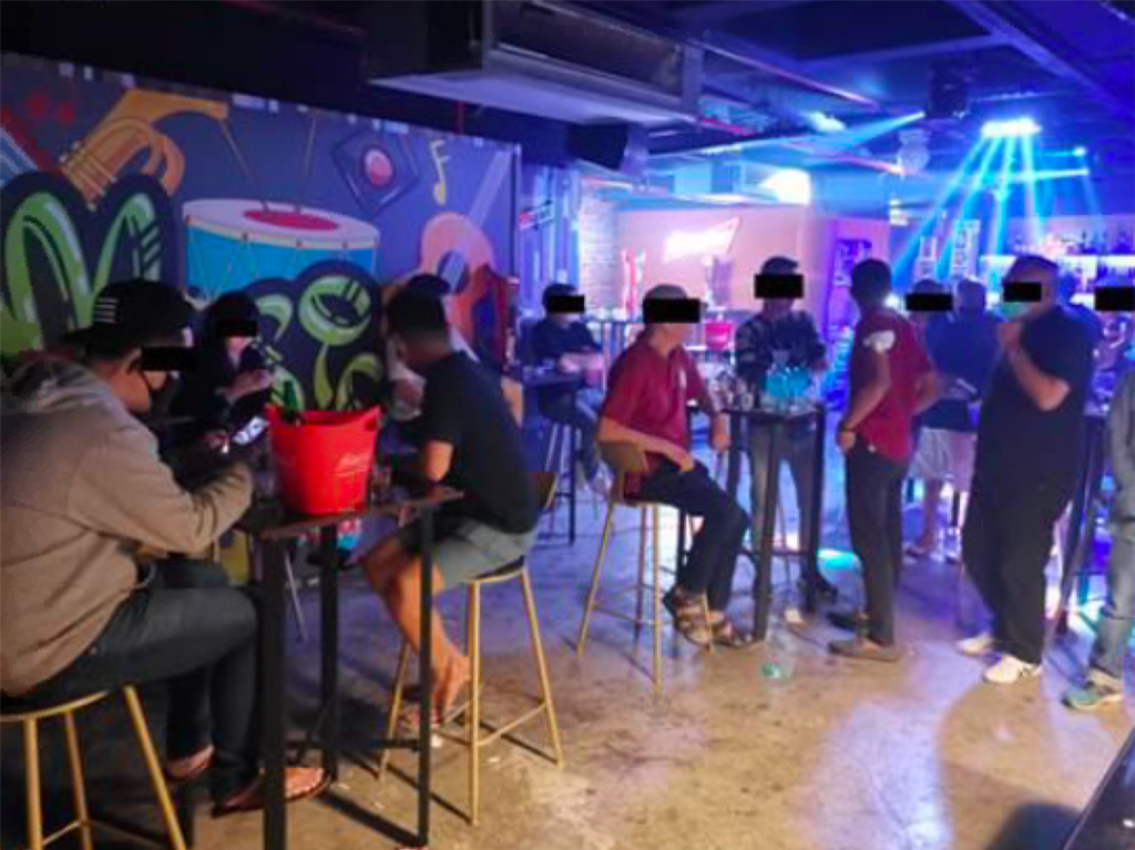 A view of The Base Bistro at 401 MacPherson Road, one of the premises raided by the police. u00e2u20acu2022 Picture courtesy of Singapore Police Force