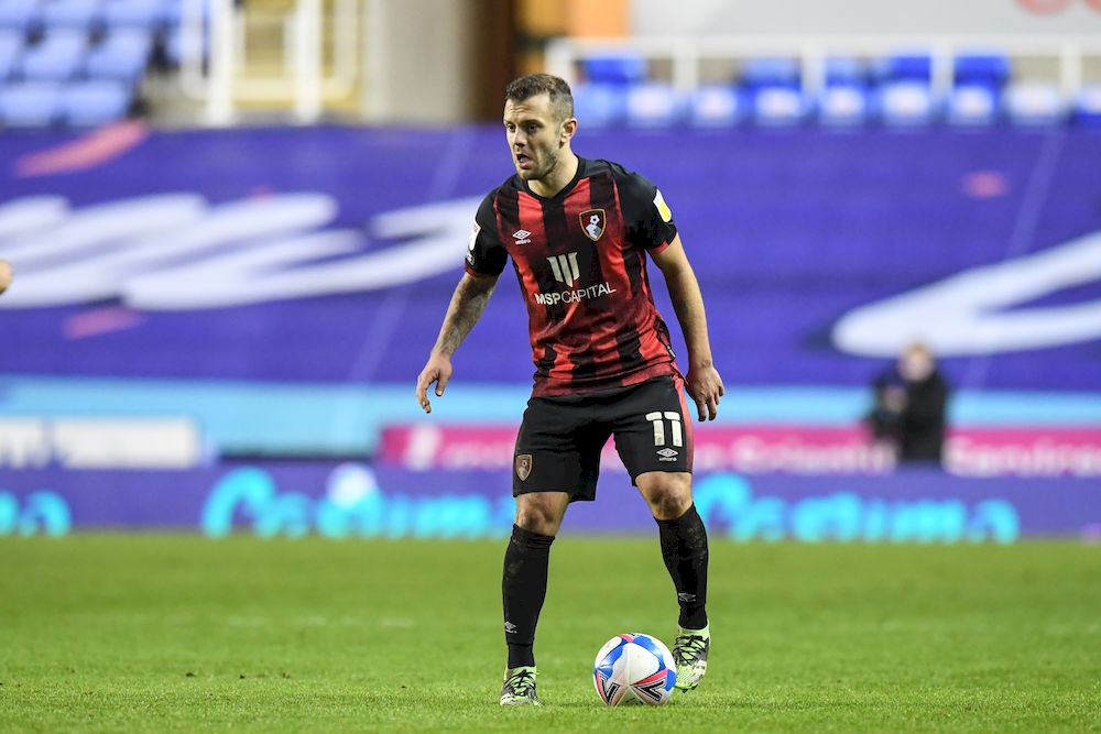 File picture shows Jack Wilshere #11 of Bournemouth during the game in Reading, on January 29, 2021. u00e2u20acu201d Reuters file pic