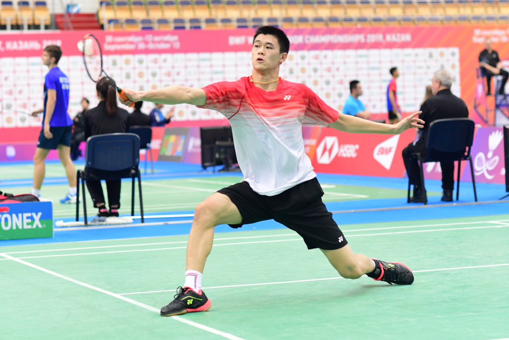 Brian Yang, ranked 39 in the world, has shown great progress after a two-month training stint at the Peter Gade Academy in Denmark, followed by a shorter stint with Tokyo Olympics champion Viktor Axelsen in Dubai. u00e2u20acu201d Picture from bwfbadminton.comn