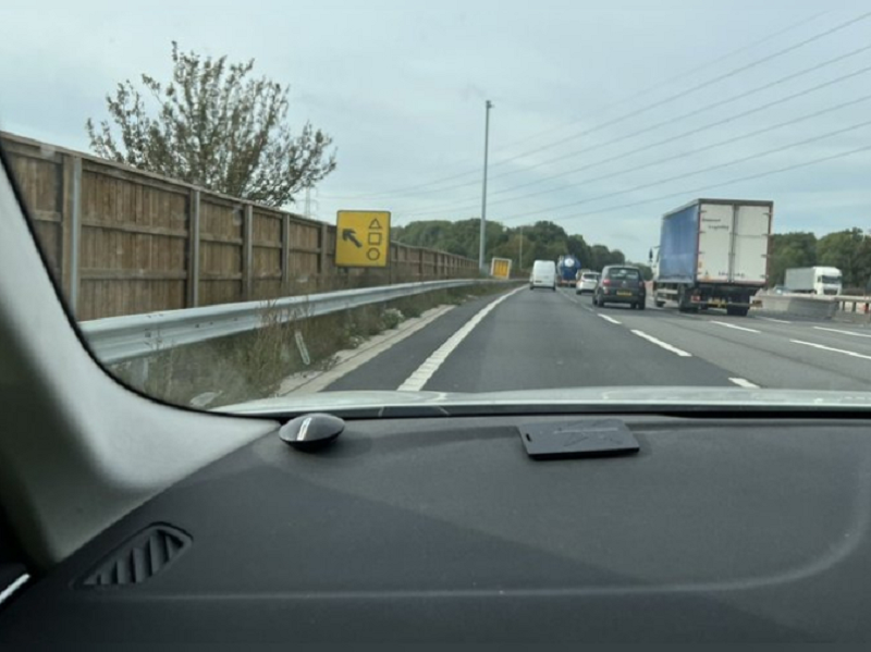 British police assured motorists that following the sign will not lead them to u00e2u20acu02dcSquid Gameu00e2u20acu2122. u00e2u20acu2022 Picture via Twitter/ @tvprp