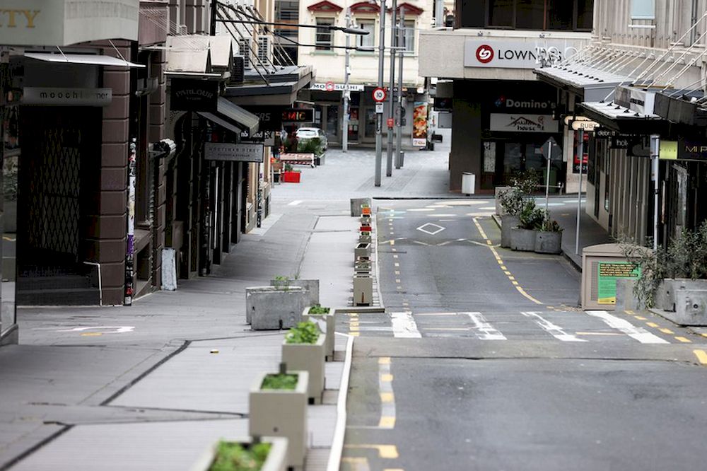 The normally bustling High Street in Aucklandu00e2u20acu2122s CBD is largely deserted during a lockdown to curb the spread of a coronavirus disease (Covid-19) outbreak, in Auckland, New Zealand, August 26, 2021. u00e2u20acu201d Reuters pic
