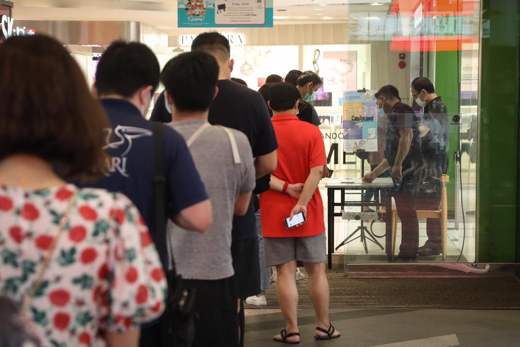 Singapore has logged a total of 135,395 coronavirus cases since the start of the pandemic last year. u00e2u20acu2022 TODAY pic