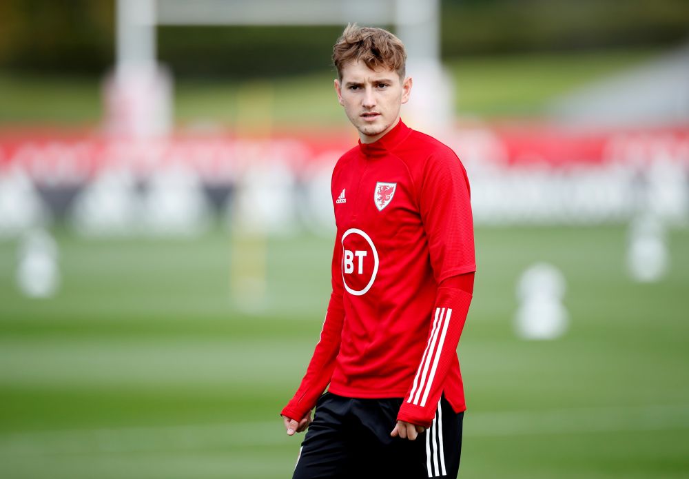 Wales' David Brooks during training at The Vale Resort, Hensol September 5, 2020. u00e2u20acu201d Reuters pic