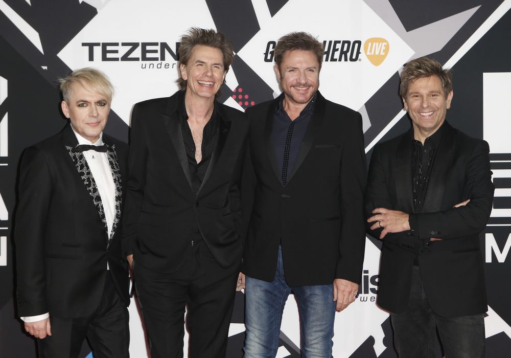 Duran Duran pose on the red carpet during the MTV EMA awards at the Assago forum in Milan, Italy, October 25, 2015. u00e2u20acu201d Reuters pic