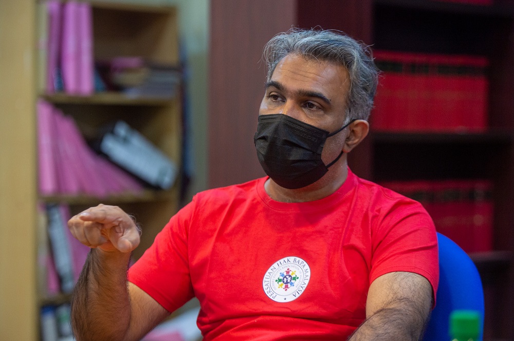 Malcolm Fernandez said it is not fair that mothers always get full custody of the children in a divorce. u00e2u20acu2022 Picture by Shafwan Zaidon