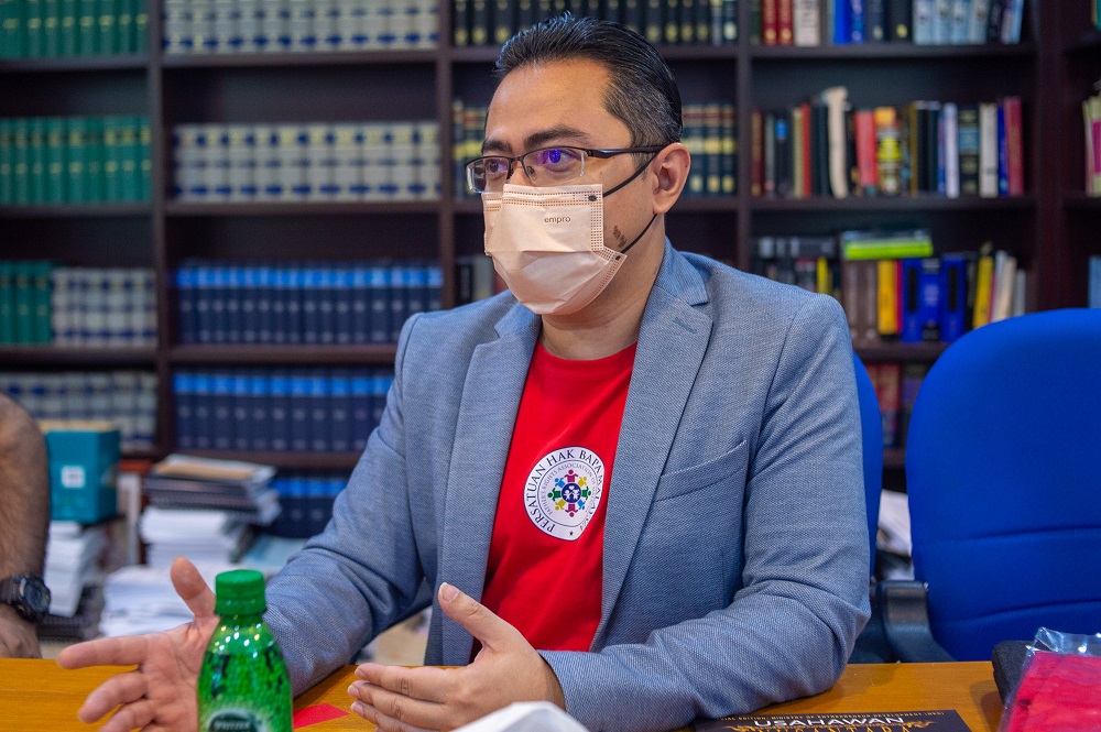 Sheikh Faleigh Sheikh Mansor said they wanted to set up a specific fathers' rights association.