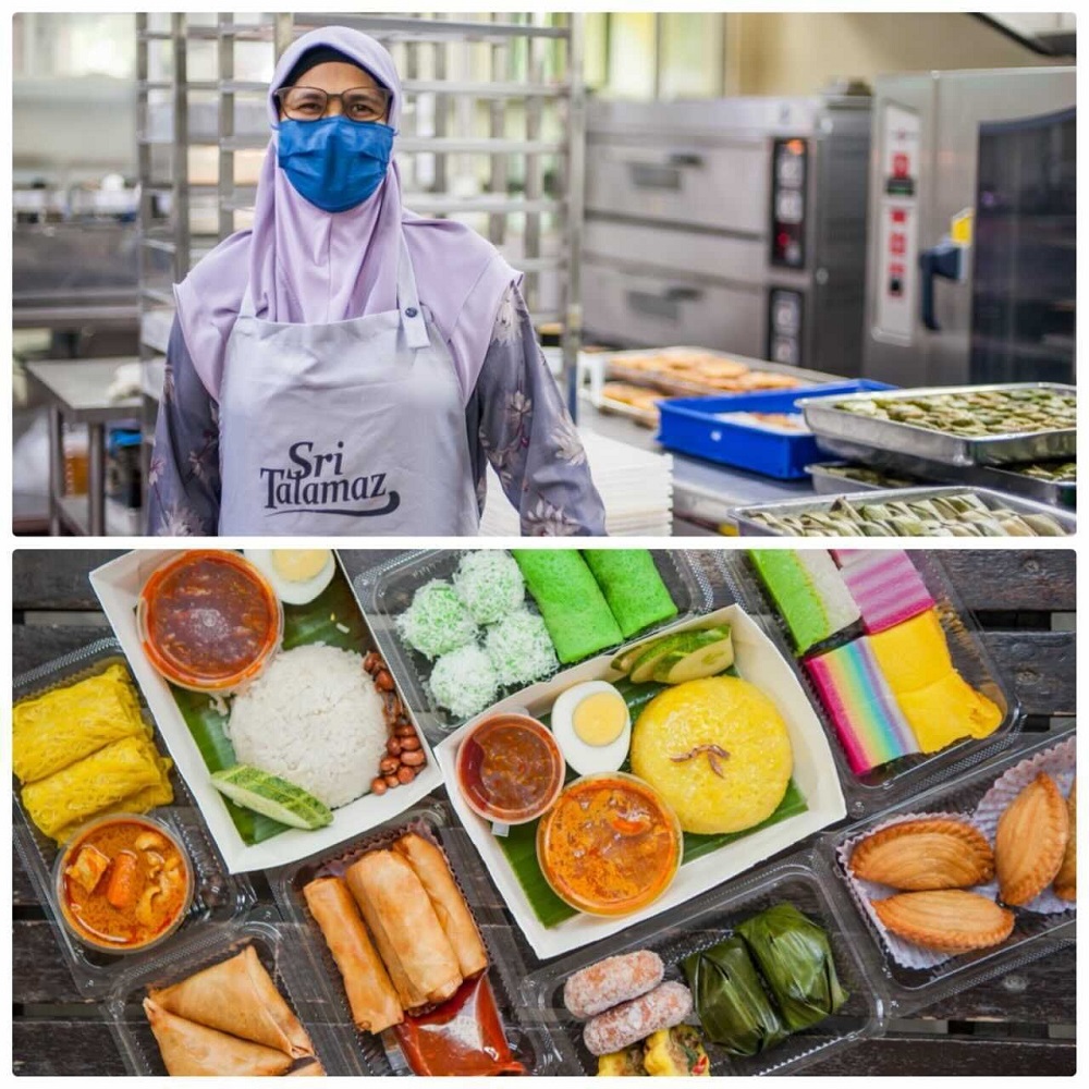 Sri Talamaz serves up the many options of traditional Malay kuih. ― Picture courtesy of Grab