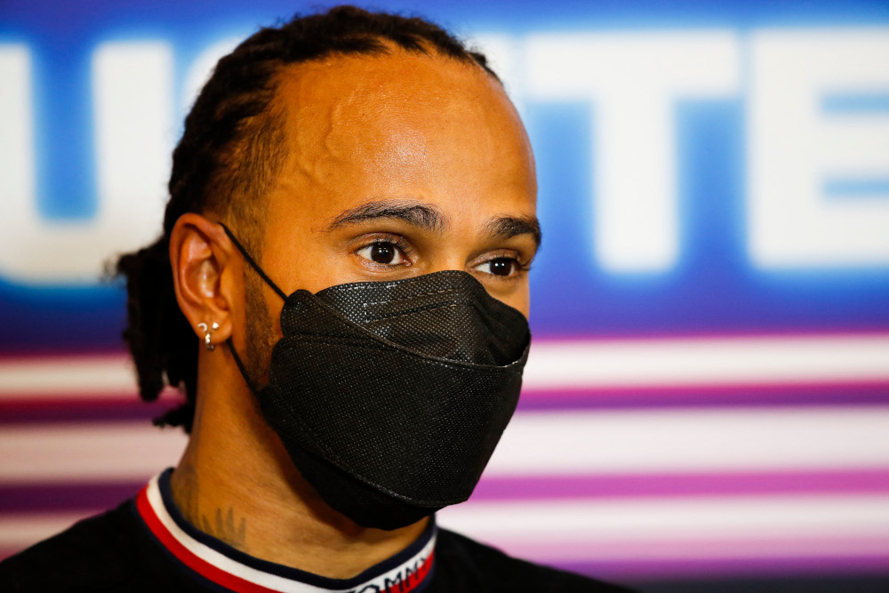 Mercedes driver Lewis Hamilton speaks during a press conference after the Formula One United States Grand Prix at the Circuit of The Americas in Austin, Texas, October 24, 2021. u00e2u20acu201d AFP pic 