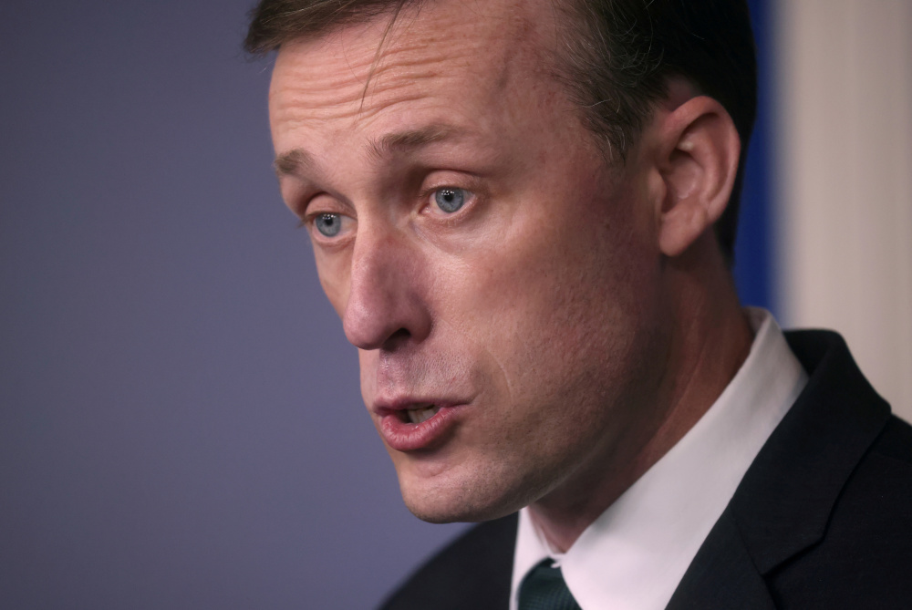 US national security adviser Jake Sullivan takes part in a news briefing about the situation in Afghanistan at the White House in Washington August 17, 2021. u00e2u20acu201d Reuters pic