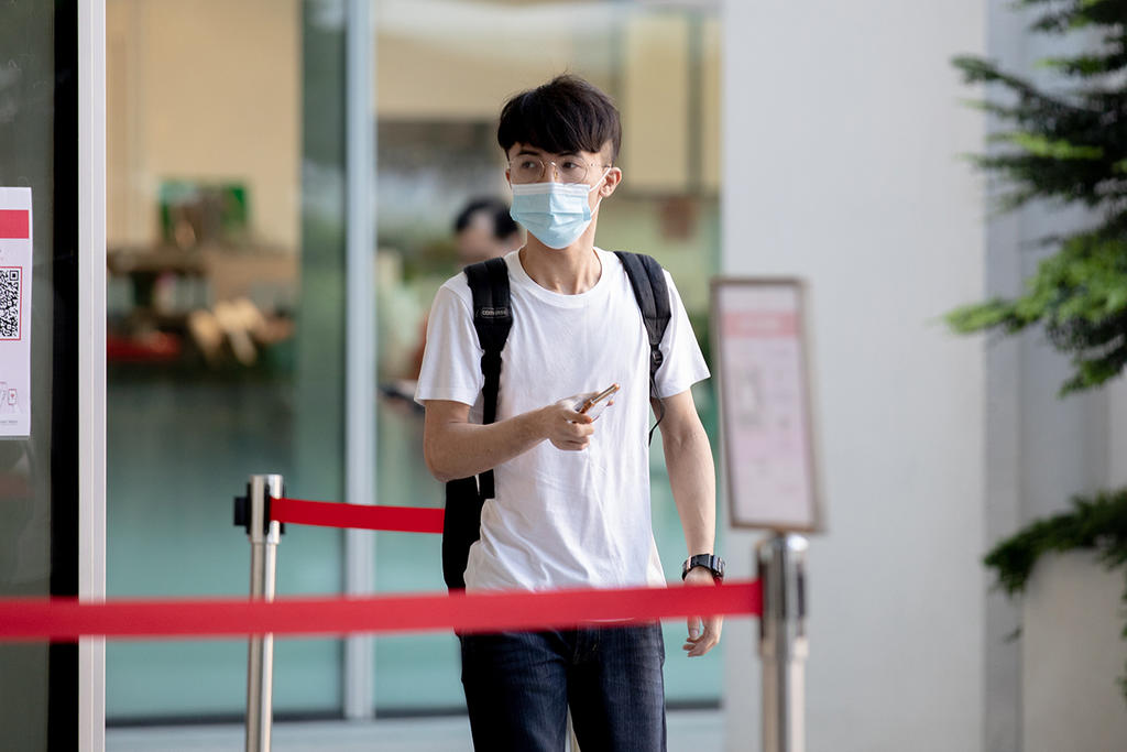 Ng Bing Soon arriving at the State Courts on October 27, 2021. u00e2u20acu2022 TODAY pic