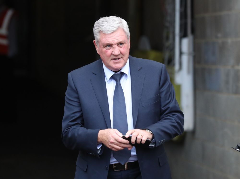 Newcastle United manager Steve Bruce before the match against Tottenham Hotspur at St Jamesu00e2u20acu2122 Park, Newcastle October 17, 2021. u00e2u20acu201d Reuters pic