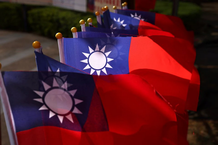 Taiwan flags can be seen at a square ahead of the national day celebration in Taoyuan, Taiwan, October 8, 2021. u00e2u20acu201d Reuters pic