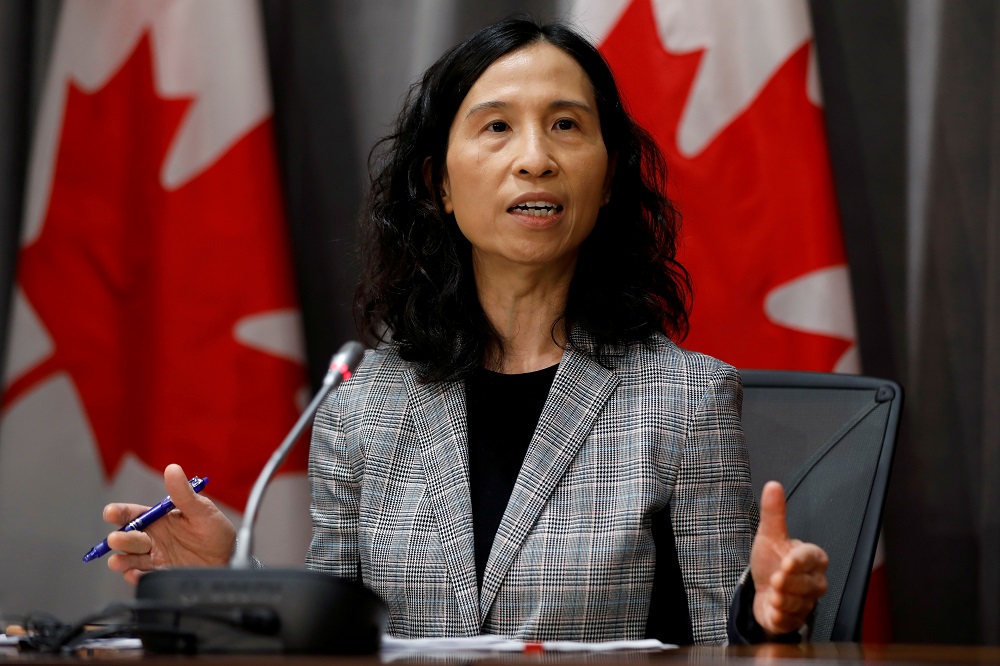 Chief Medical Officer Theresa Tam says Canada has scrapped an official advisory urging its citizens to shun non-essential foreign travel, given its successful campaign to inoculate people against Covid-19. u00e2u20acu2022 Reuters pic