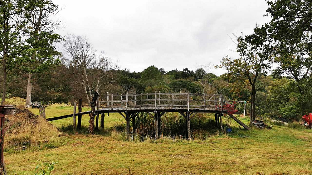 The original bridge that inspired Winnie the Pooh's stories has been auctioned off for more than RM745,109. u00e2u20acu2022 AFP pic