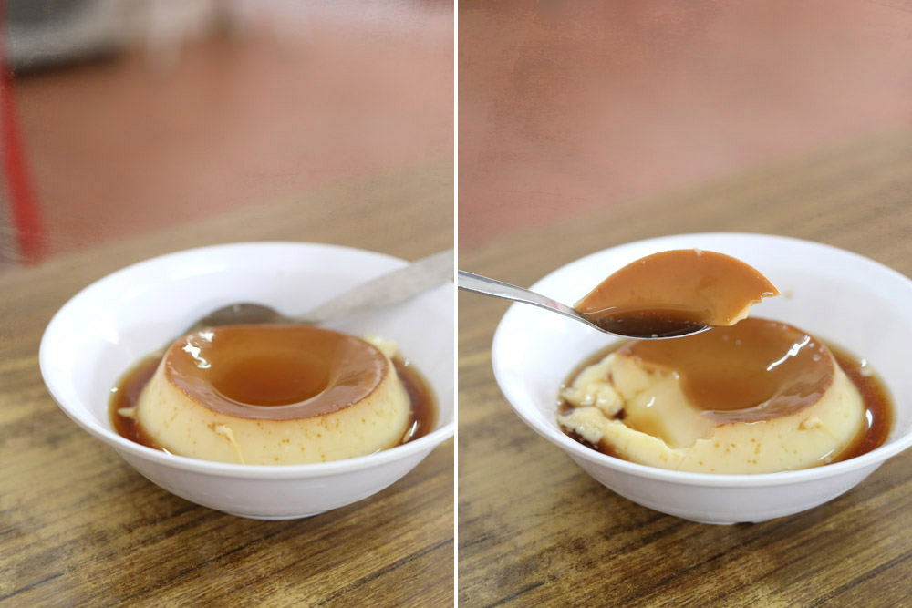 'Crème caramel', a classic custard dessert.