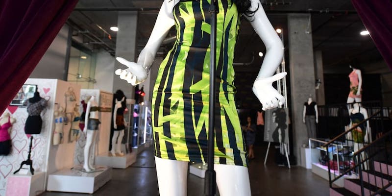 The dress singer Amy Winehouse wore for her final performance sold Sunday for US$243,200, 16 times its estimated value. u00e2u20acu201d AFP pic