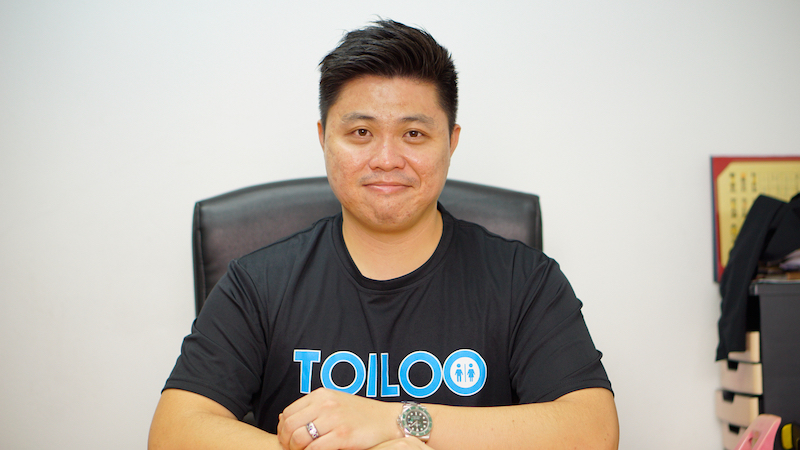 The founder of Toiloo Sdn Bhd, Ken Chee Yuen has been in the industry for close to 15 years. — Picture by Arif Zikri 
