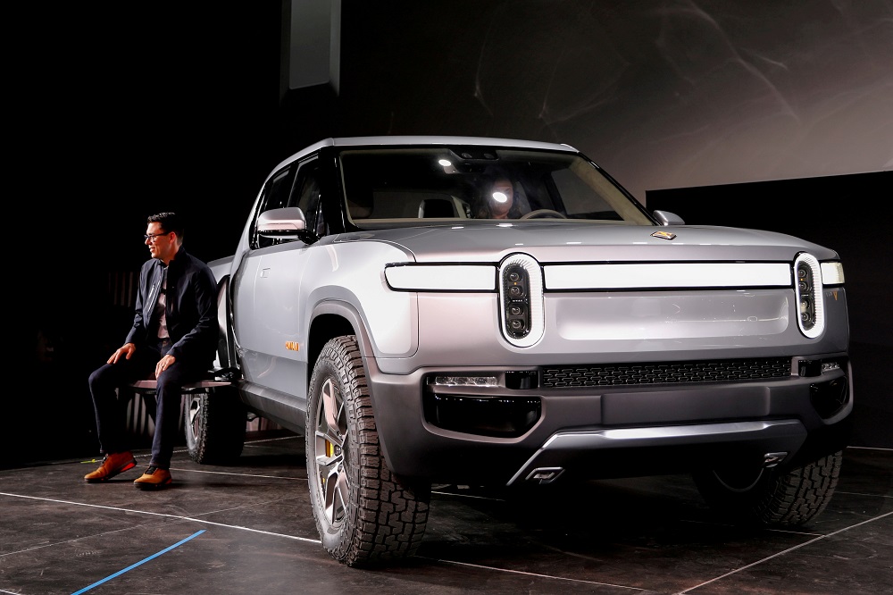 RJ Scaringe, Rivianu00e2u20acu2122s CEO, introduces his companyu00e2u20acu2122s R1T all-electric pickup truck at Los Angeles Auto Show in Los Angeles, California November 27, 2018. u00e2u20acu201d Reuters pic