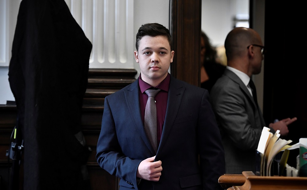 Kyle Rittenhouse walks during his trial at the Kenosha County Courthouse in Kenosha, Wisconsin November 19, 2021. u00e2u20acu201d Sean Krajacic/Pool pic via Reuters