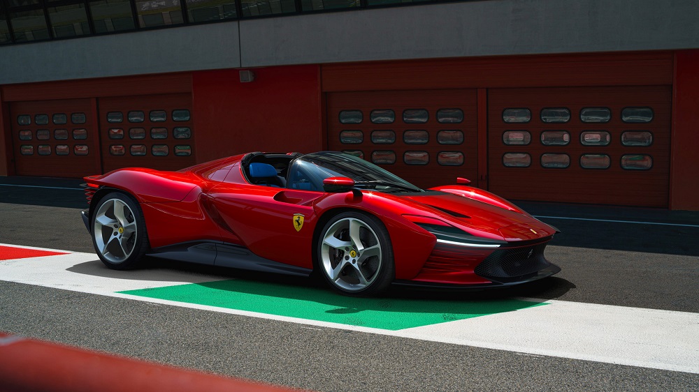 Ferrari unveils its new icona-series model in Italy, in this undated handout picture obtained November 20, 2021. u00e2u20acu201d Picture by Ferrari Press Office/Handout via Reuters