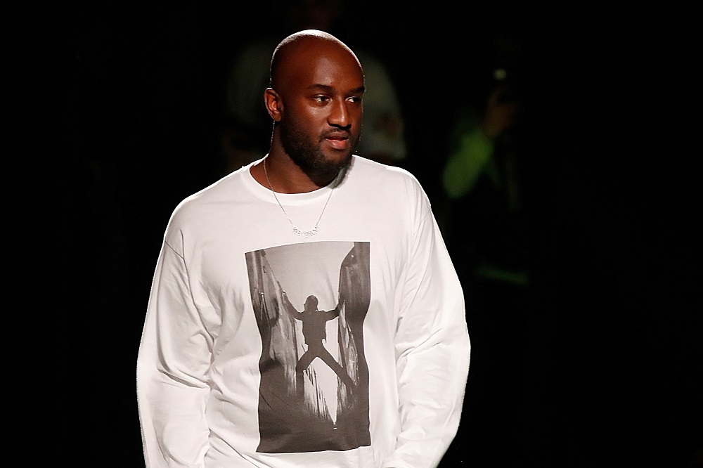 Designer Virgil Abloh appears at the end of his Spring/Summer 2019 collection for Off-white fashion label during Mensu00e2u20acu2122 Fashion Week in Paris June 20, 2018. u00e2u20acu201d Reuters pic