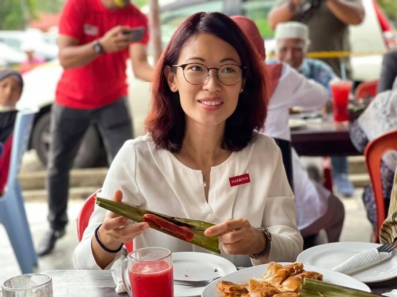 PKRu00e2u20acu2122s incumbent Machap Jaya assemblyman Ginie Lim Siew Lin said she strongly reject the u00e2u20acu02dcSheraton Moveu00e2u20acu2122. u00e2u20acu201d Picture via Facebooknn