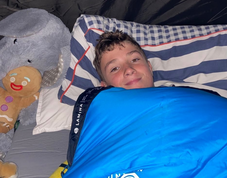 Max Woosey raised RM3.82 million for a hospice after he camped out at his house garden for 599 nights. u00e2u20acu201d Picture via Instagram/ the_boy_in_the_tent