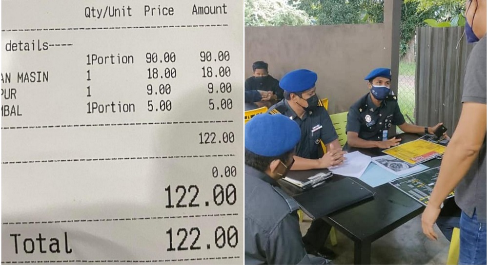 The restaurant operator has been given two days to respond to the Domestic Trade and Consumer Affairs Ministryu00e2u20acu2122s notice. u00e2u20acu201d Picture via Facebook/KPDNHEP Penang/Penang Kini 