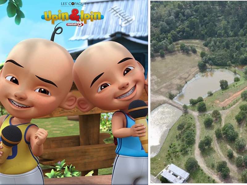 Lesu00e2u20acu2122 Copaque founder, Burhanuddin Md Radzi has plans to build a real life u00e2u20acu02dcKampung Durian Runtuhu00e2u20acu2122 theme park from their hit animated kids series u00e2u20acu02dcUpin and Ipinu00e2u20acu2122. u00e2u20acu201d Pictures from Facebook and Instagram/ Hj Burhanuddin Md Radzi and UpinIpinOffic